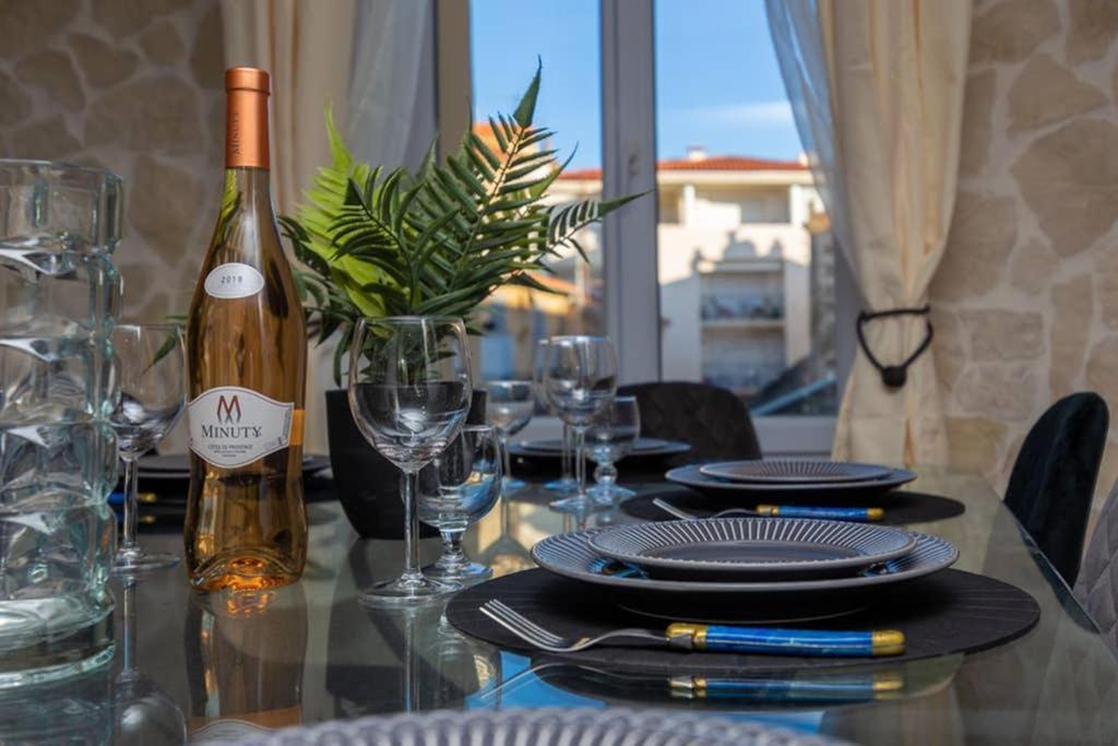 Penthouse Loft 5Min Palais Des Festivals And Beach Terrace View On Castle Канни Екстер'єр фото